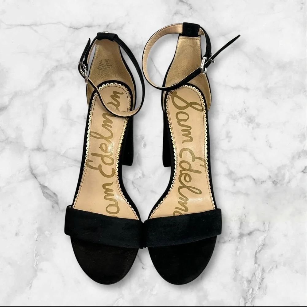Sam Edelman Womens Black Heels Size 9